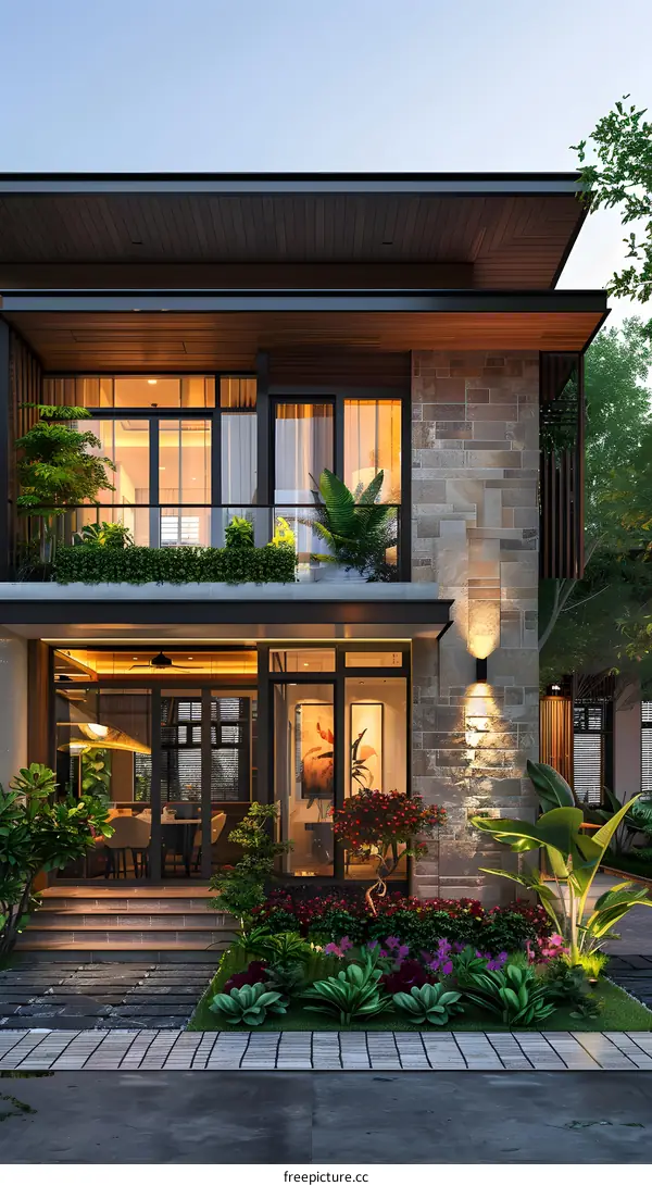 A modern style house