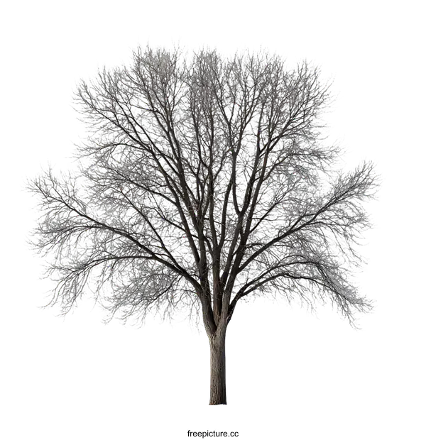 [Transparent Background PNG]Bare Tree Isolated on transparent background