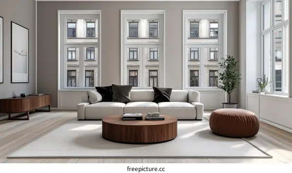 Modern European Living Room Interior Design
