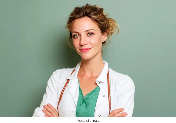 Confident Female Doctor Portrait