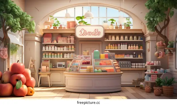 Small Grocery Store Interior