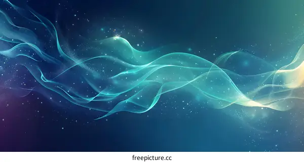 Blue and green abstract background