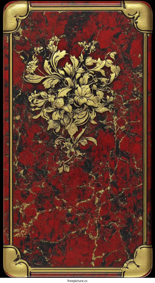 Vintage Decorative Book Cover Design