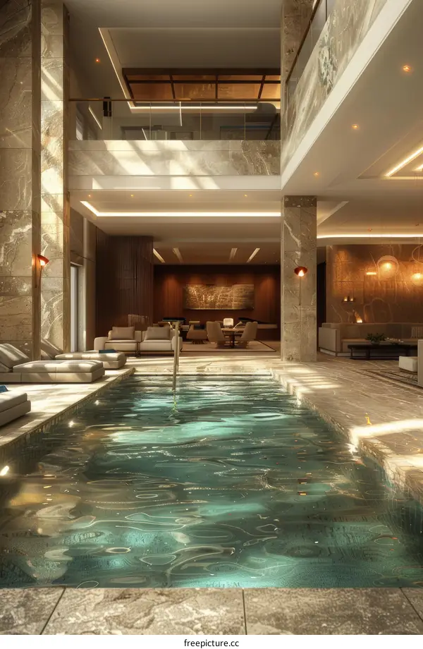 Indoor swimming pool
