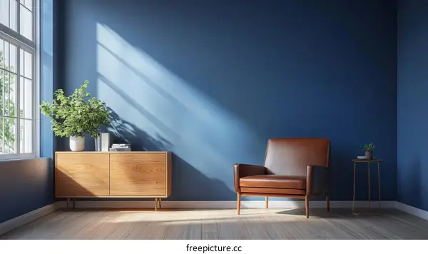 Modern Living Room Interior Design with Natural Light