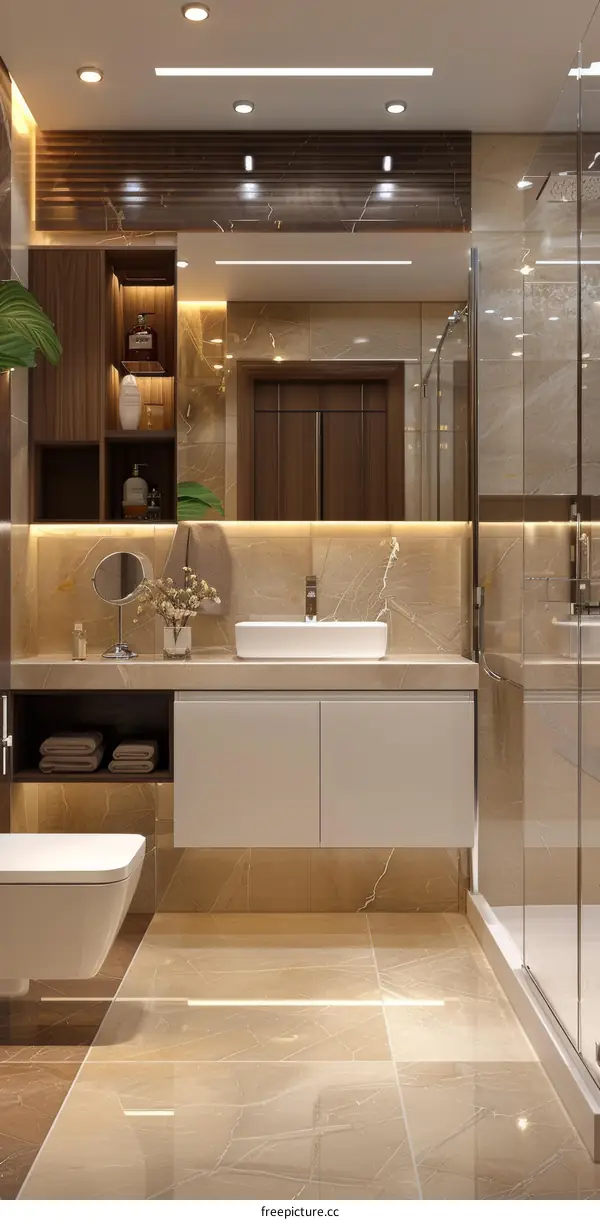 Modern Luxury Bathroom Interior Design