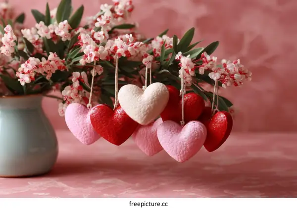Romantic Valentines Day Heart Decor