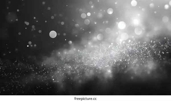 Abstract Silver Sparkle Background Design