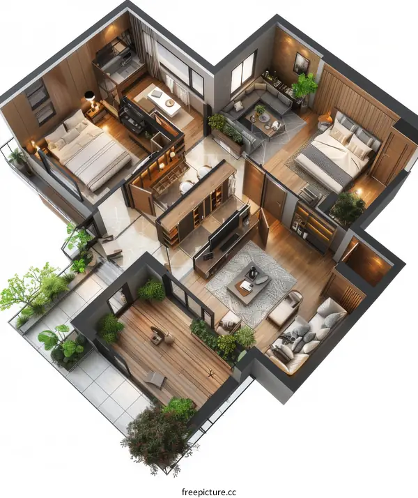 Modern Apartment Interior Design