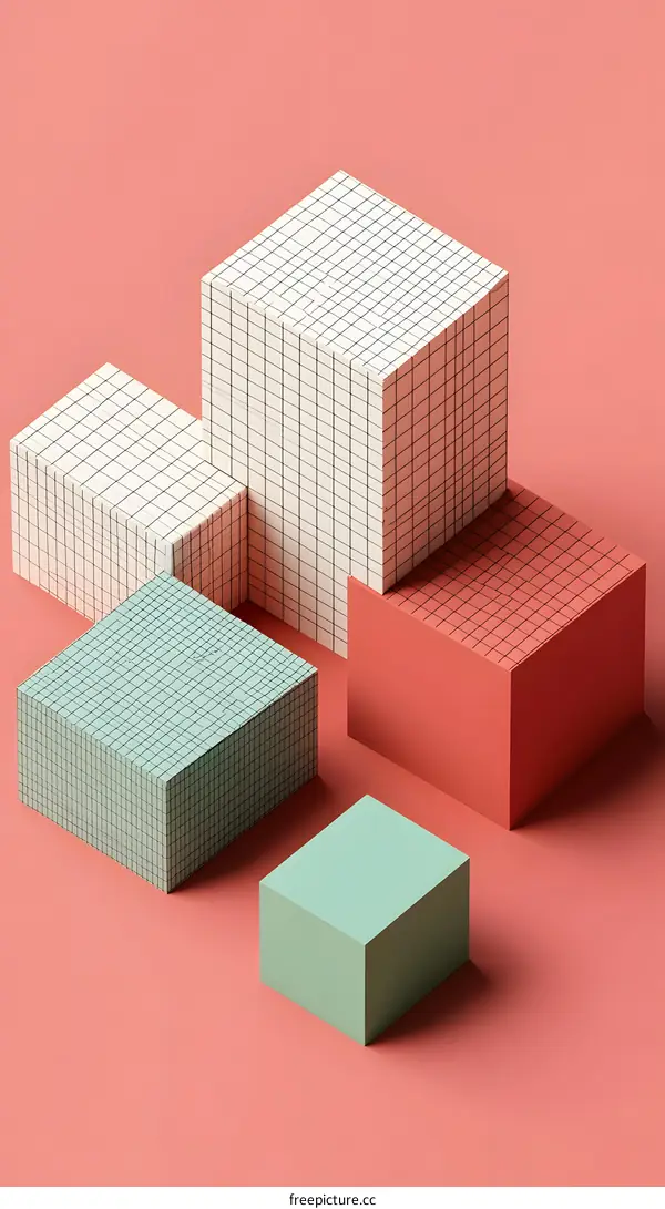 Abstract Geometric Shapes Minimalist Design