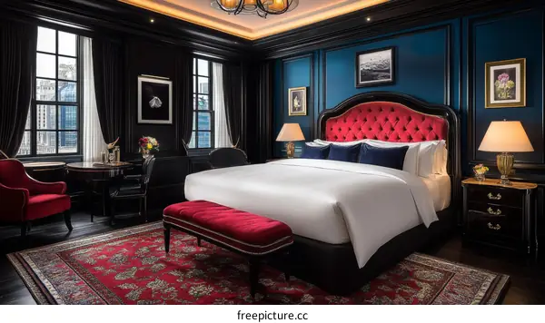 Luxurious Hotel Bedroom Interior Design