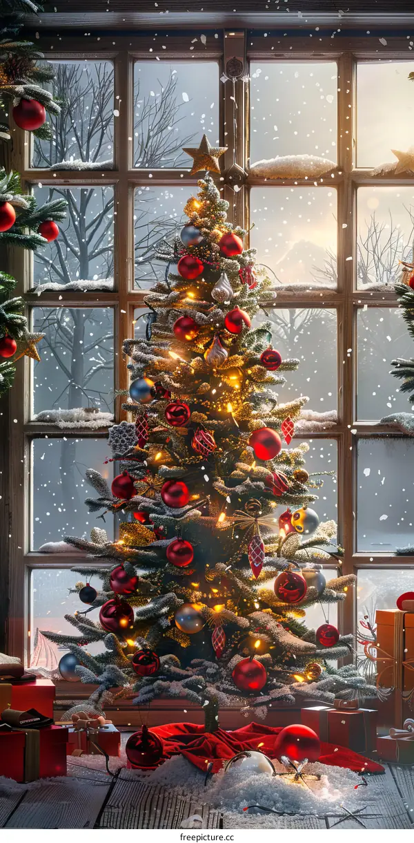 Festive Christmas Tree Decorations for a Cozy Home