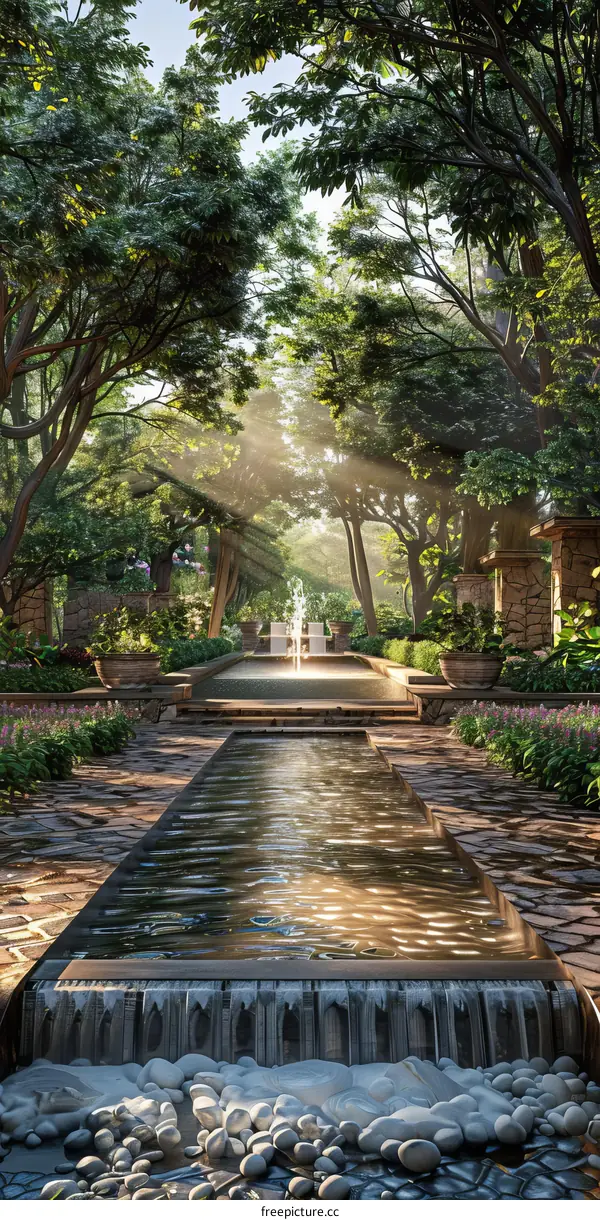 Landscape design renderings