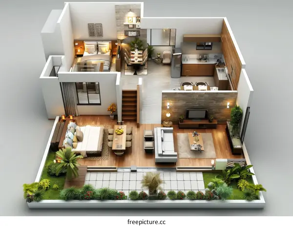 Modern House Floor Plan Design