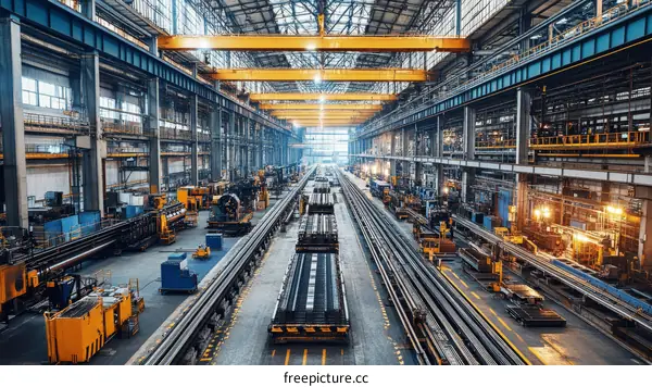 Large Industrial Metal Fabrication Facility