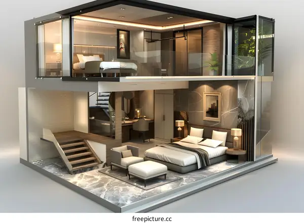 Duplex apartment