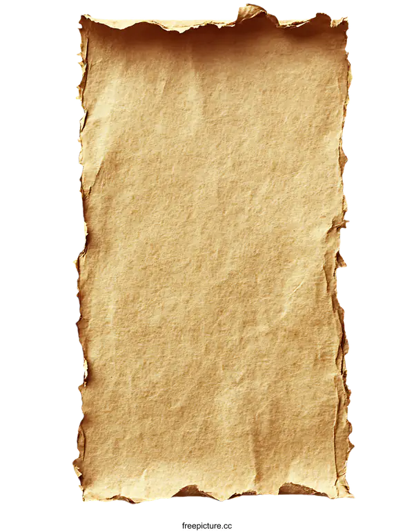[Transparent Background PNG]Aged Paper Texture Background Image