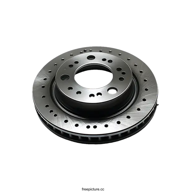 [Transparent Background PNG]Car Disc Brake Rotor