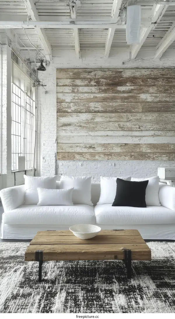 Modern Rustic Living Room Interior Design