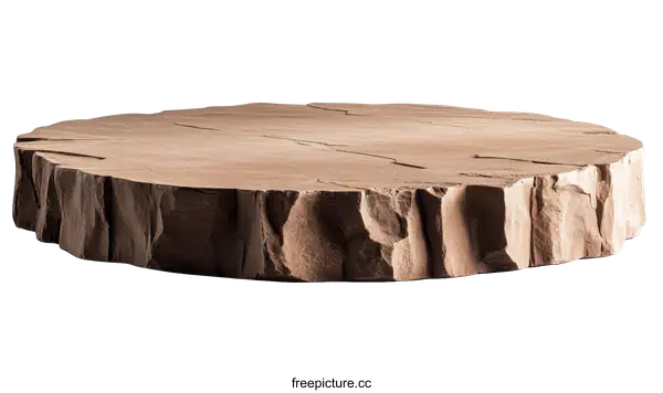 [Transparent Background PNG]Round Stone Table Top Design