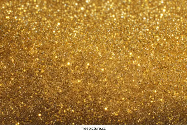 Golden Glitter Background Texture