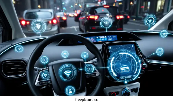 Autonomous Driving Cockpit with Interactive Interface