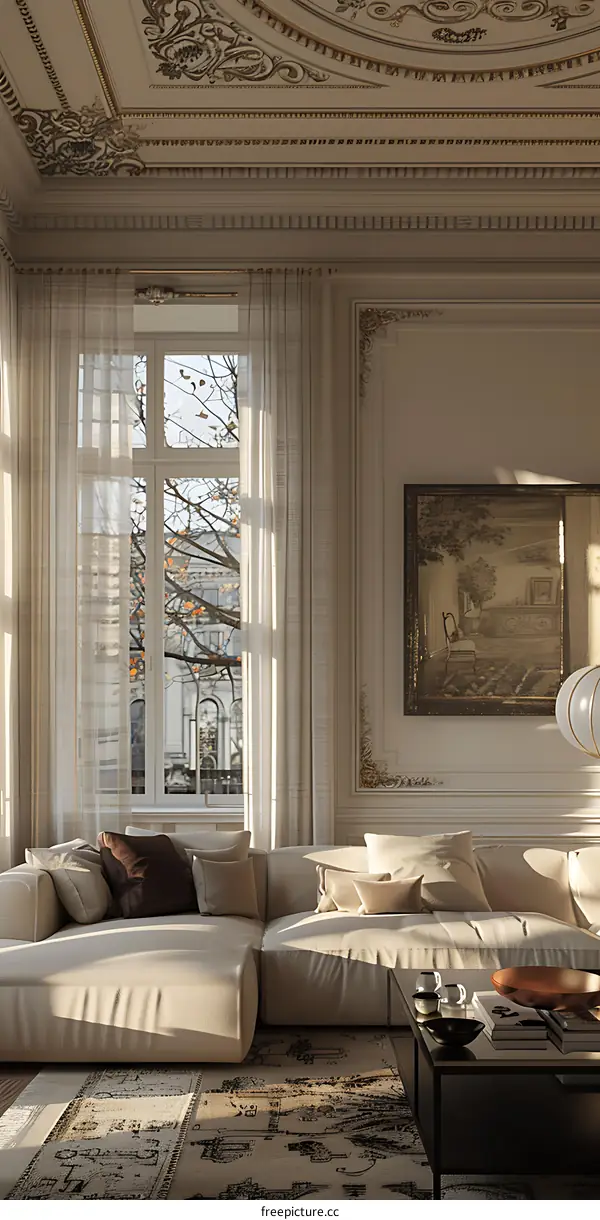 European-style living room