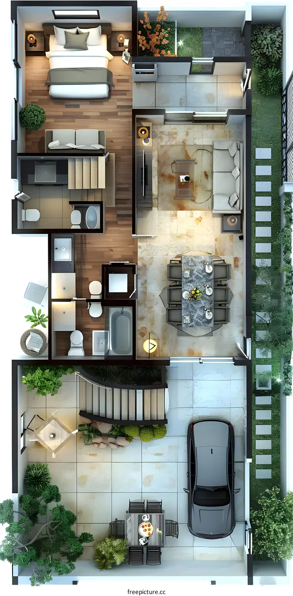 The interior design effect picture