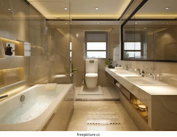 Luxury Modern Bathroom Interior Design