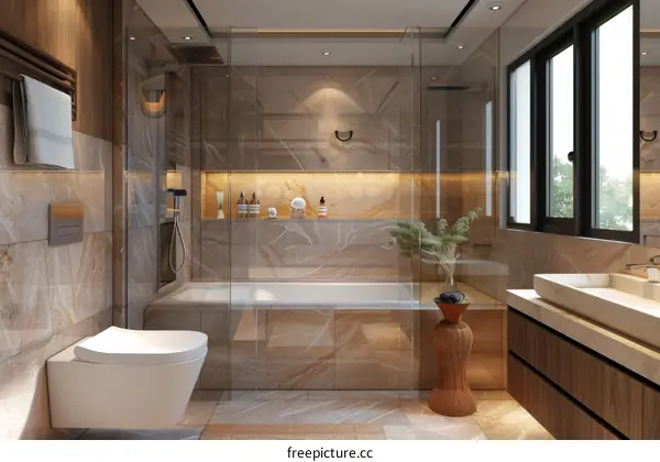Modern Luxury Bathroom Interior Design