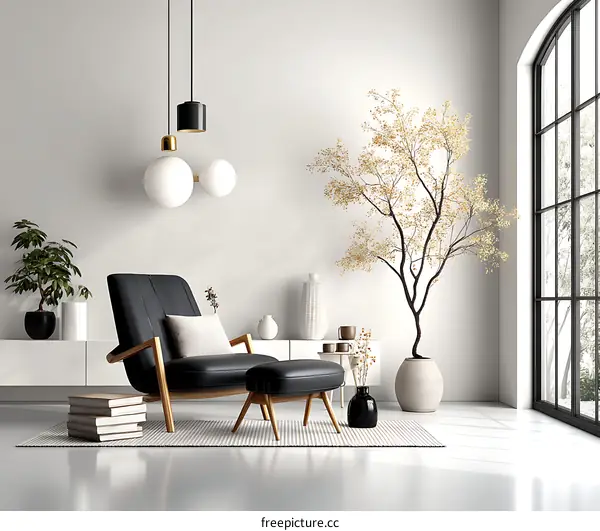 Modern Minimalist Living Room Interior Design