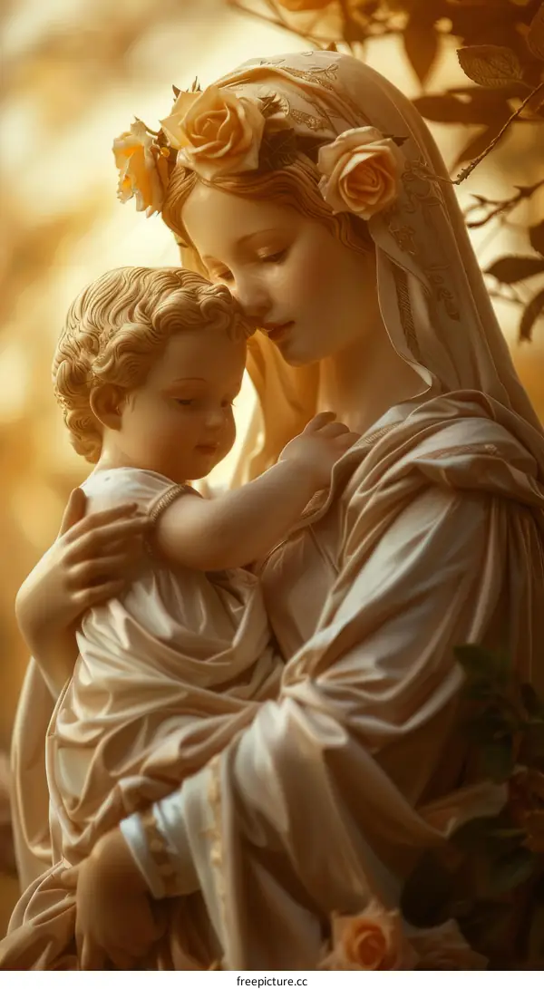 Virgin Mary and Child Jesus