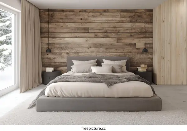 Modern Rustic Bedroom Interior Design