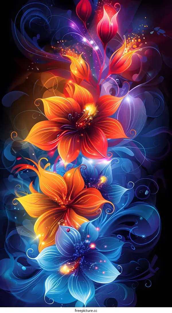 Flowers in Full Bloom