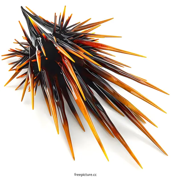 Abstract 3D Spiky Form