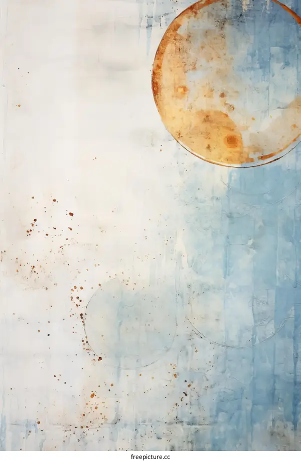 Blue and white planet