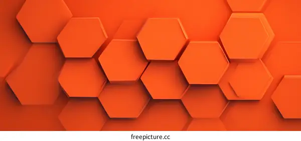 Abstract Geometric Hexagon Pattern Background