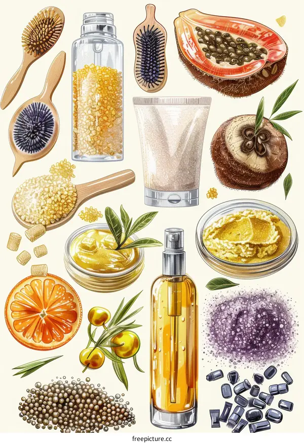Natural beauty products and ingredients