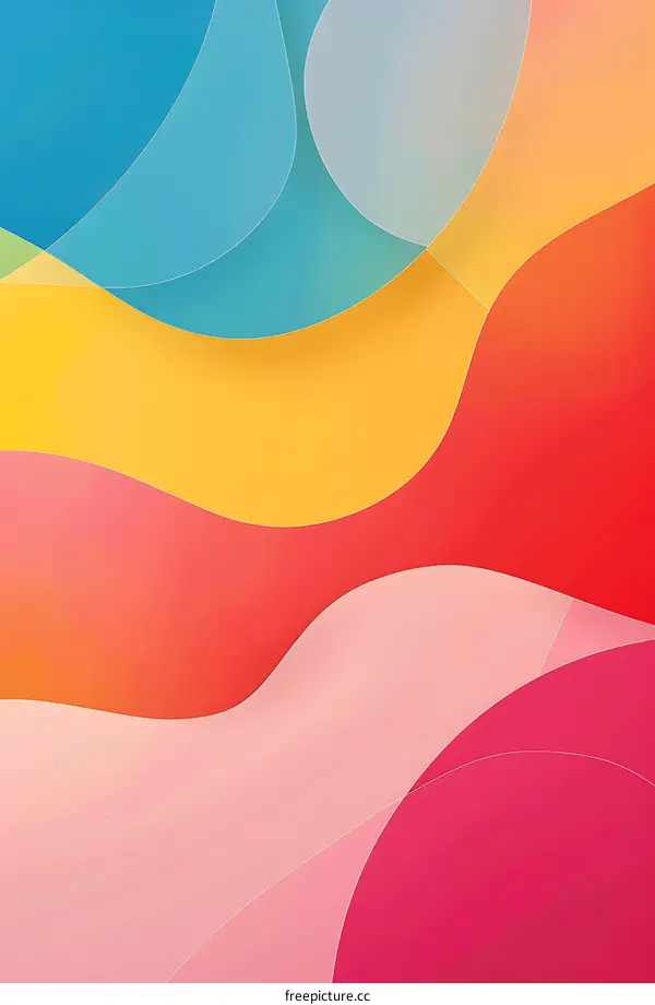 Abstract Colorful Gradient Background