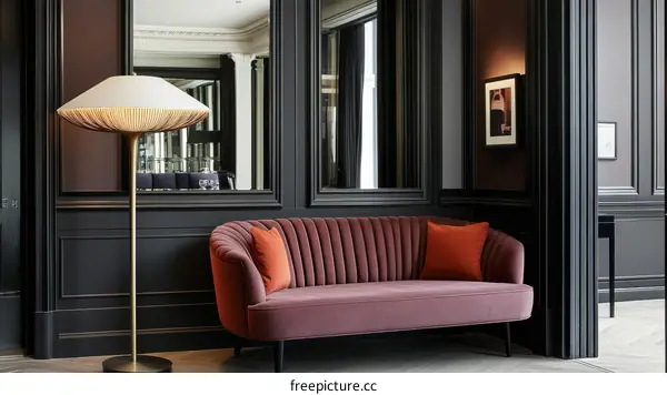 Elegant Interior Design with Modern Lighting