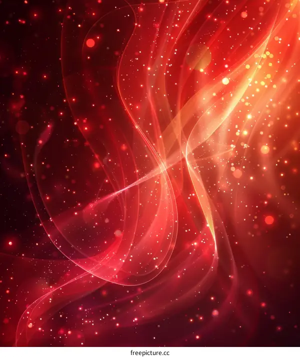 red and orange abstract background