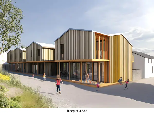 Modern Architecture Design of School Buildings for Children