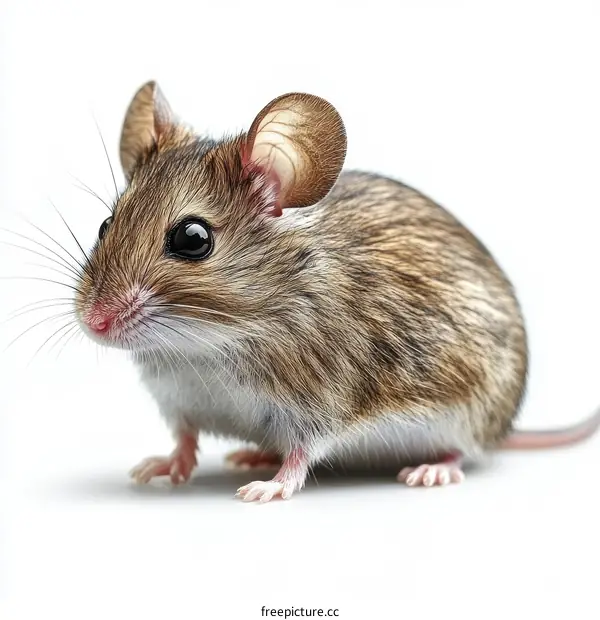 Close-up of a Small Field Mouse
