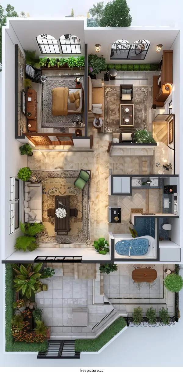 Interior Design for Duplex Apartments