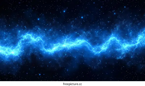 Abstract Cosmic Nebula Design