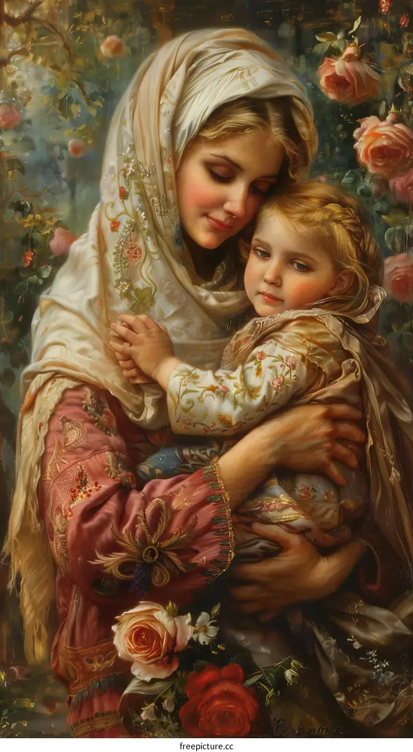 Madonna and Child: A Portrait of Love and Innocence