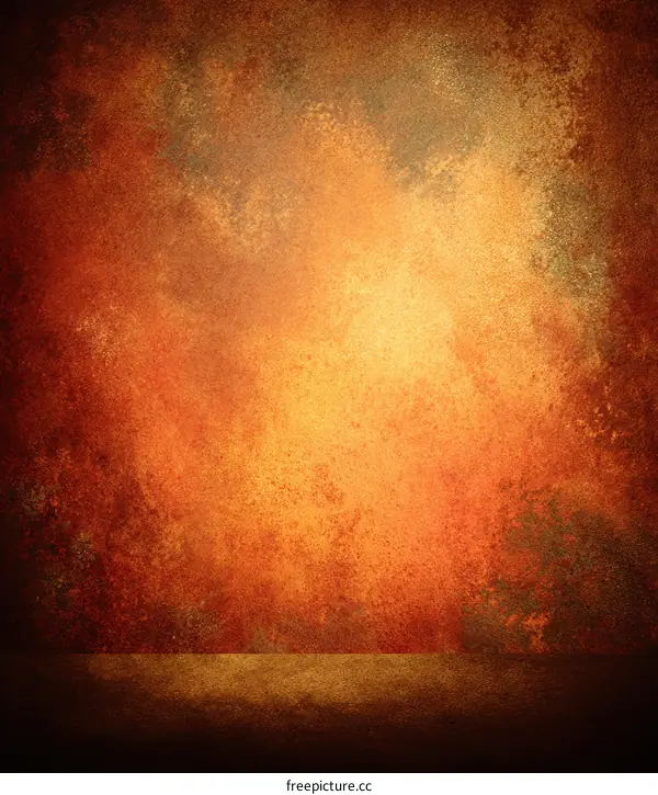 Warm Rusty Orange Background Texture