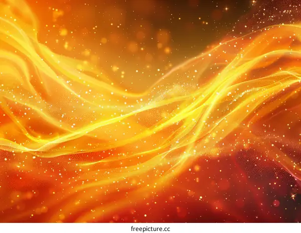 Blazing Formation of Golden Fire