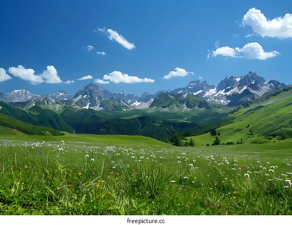 Idyllic Mountain Landscape