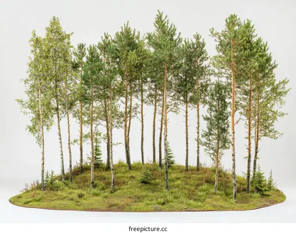 Miniature Forest Landscape Model
